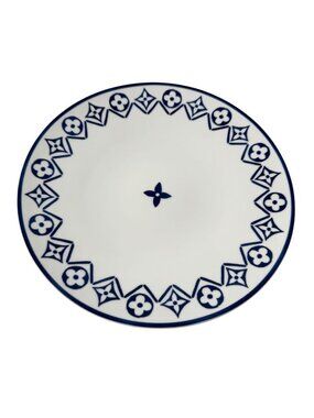 Louis Vuitton LV Monogram Flower Tile Dinner Plate